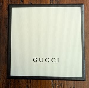 Authentic Gucci Gift Box and Dust Bag